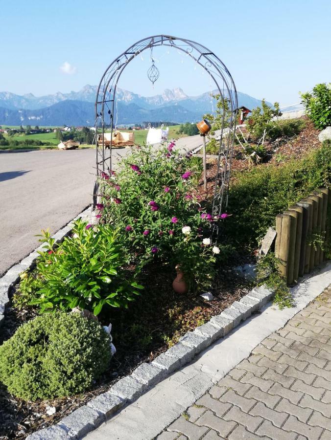 Ferienwohnung Linder Hopferau Bagian luar foto
